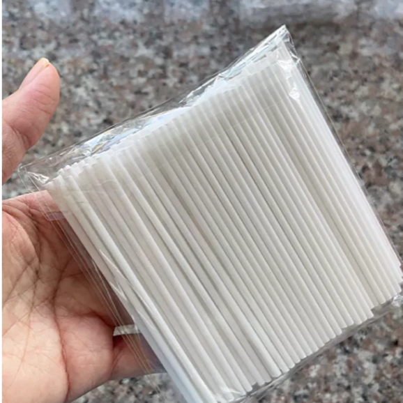 combo 100 que kẹo mút cắm bánh kem.