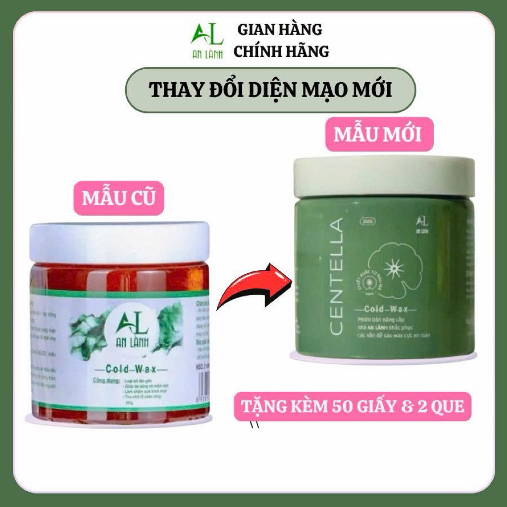 Wax Lông An Lành [ Tặng kèm 50 giấy & 2que ]