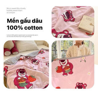chăn lông cừu con vịt vàng 1mX1m4