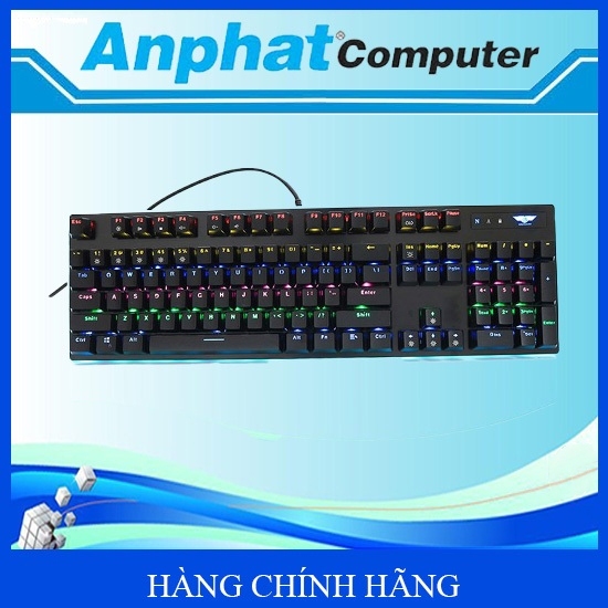 Bàn phím Newmen quang cơ Gaming GM550 full led - Hàng chính hãng - Bảo hành 24 tháng