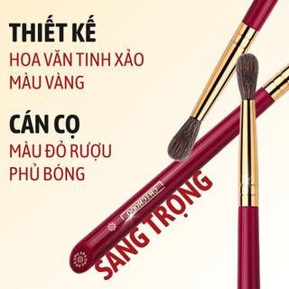 Cọ Blend Và Nhấn Màu Mắt CHICHODO Crease C110 Lông Mềm, Bám Phấn
