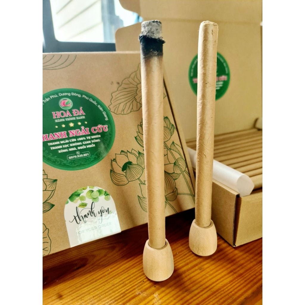 Combo 20 Thanh ngải cứu cao cấp thanh lọc không khí, đuổi muỗi