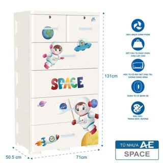 TỦ NHỰA QUI PHÚC CAO CẤP - Dòng AE, Kid và Paris