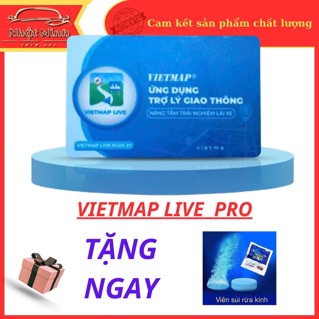 Thẻ Vietmap Live plus, pro