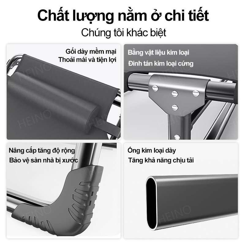 HEINO Giường Ngủ Gấp Gọn Giường Xếp Văn Phòng Khung Thép Chất Lượng Cao Tiện Dụng Cho Văn Phòng | BigBuy360 - bigbuy360.vn