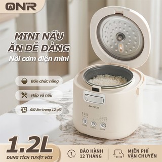 Nồi Cơm Điện 1.2L, Nồi Hấp Điện Đa Chức Năng, Hâm Nóng 24 Giờ-4 Chế Độ