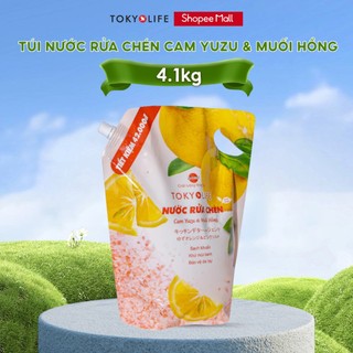  Túi Nước Rửa Chén TokyoLife 4,1KG Siêu Sạch Tiết Kiệm 