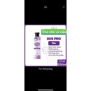 Sữa tắm Sos cho chó mèo, sữa tắm sos khô , sos pro SHOP CHÓ MÈO
