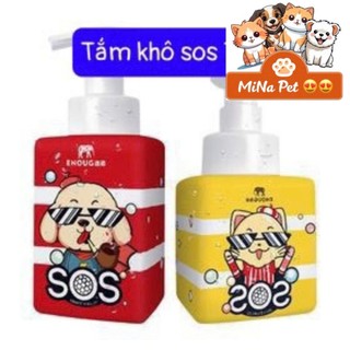 Sữa tắm Sos cho chó mèo, sữa tắm sos khô , sos pro SHOP CHÓ MÈO