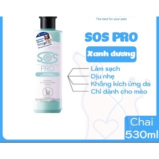 Sữa tắm Sos cho chó mèo, sữa tắm sos khô , sos pro SHOP CHÓ MÈO