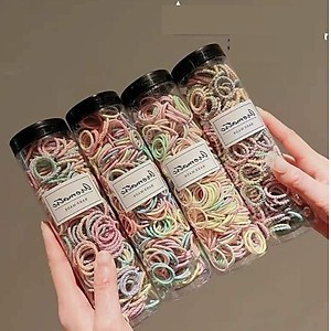 Set 300 dây cột tóc, chun buộc tóc