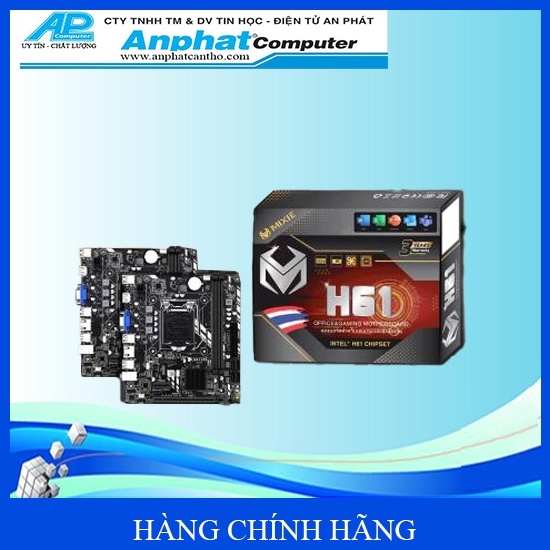 Bo mạch chủ Main MIXIE H61 Socket LGA1155 - Hàng Chính Hãng - Bảo hành 36 tháng