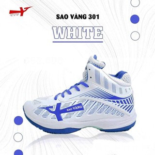  Giày bóng chuyền Sao Vàng 301 chuyên cày sân bê tông - Tặng tất + Túi đeo 