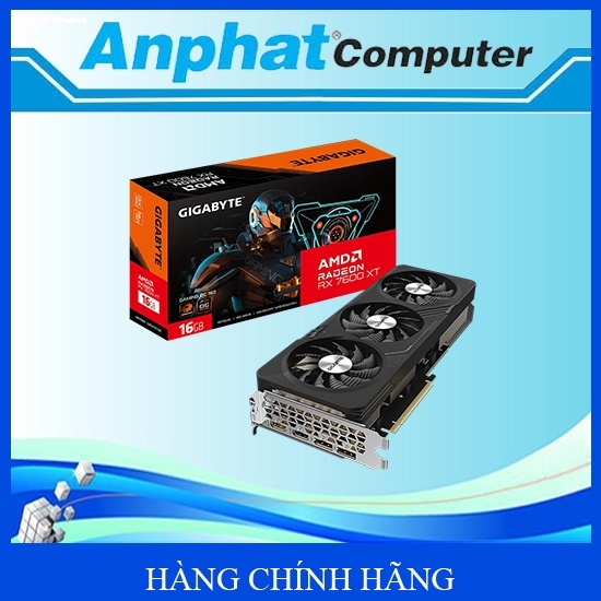 Card màn hình VGA Gigabyte Radeon RX 7600 XT GAMING OC 16G GDDR6 (R76XTGAMING OC-16GD) - Hàng Chính 