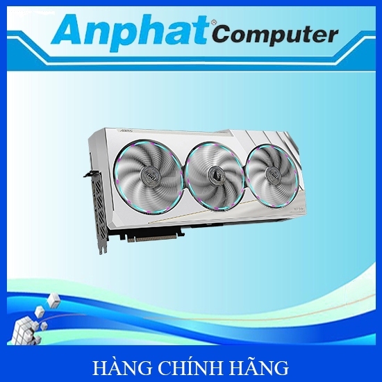 Card màn hình VGA Gigabyte AORUS GeForce RTX 4080 SUPER XTREME ICE 16G (N408SAORUSX ICE-16GD) - Hàng