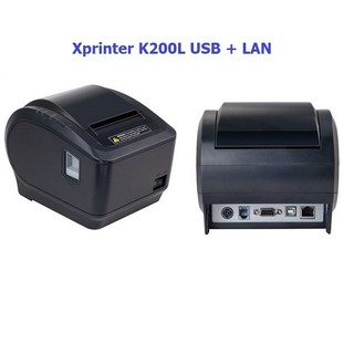 Máy in bill hoá đơn, chốt Live stream XP-K200, Q807K WIFI / LAN C.Hãng - giá HOT !!!