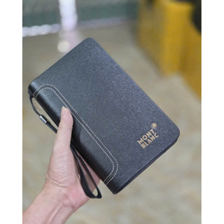 Ví cầm tay da nam qc full tag mác