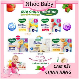 Sữa chua Bledina cho bé 6m+ Pháp (không cần bảo quản lạnh)