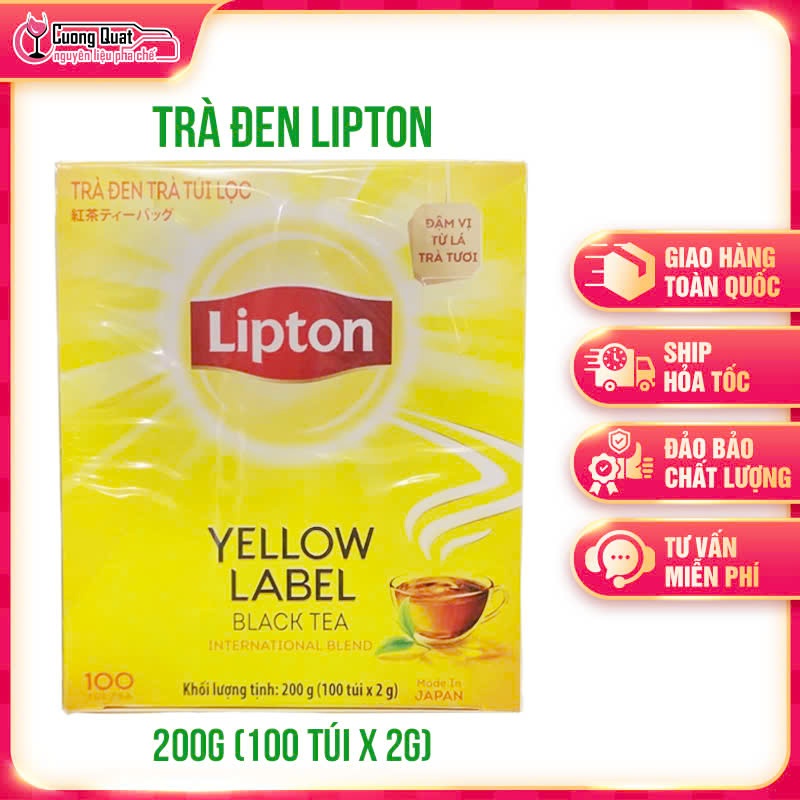 Trà Lipton Túi Lọc 100 gói - Hồng Trà Lipton