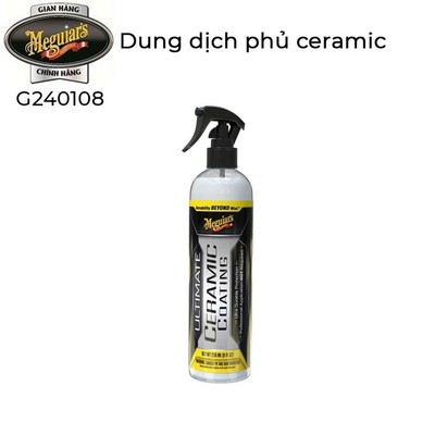 Meguiar's Sản phẩm phủ bảo vệ sơn xe có Ceramic dòng cao cấp - Ultimte Ceramic Coating, G240108