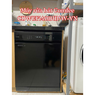 Máy rửa bát Comfee CDWEF1401HB-W-VN, Sấy khô hoàn toàn, Công suất rửa 14 bộ, Hàng chính hãng