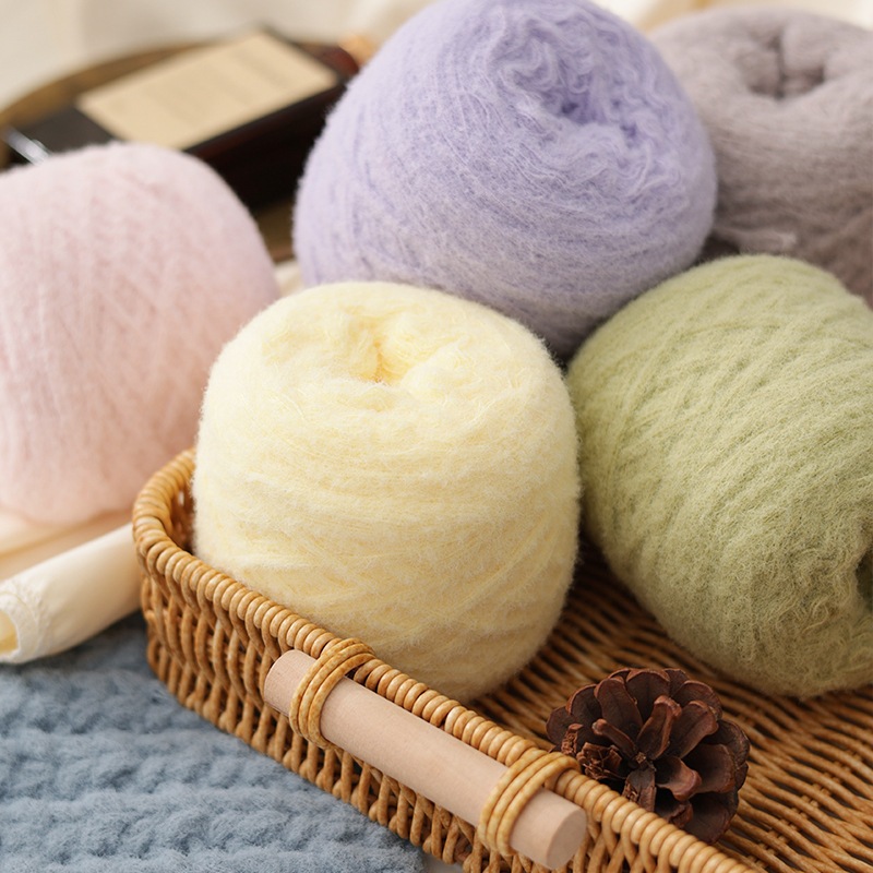 Len cloud candy chập 6 sợi cuộn 100g