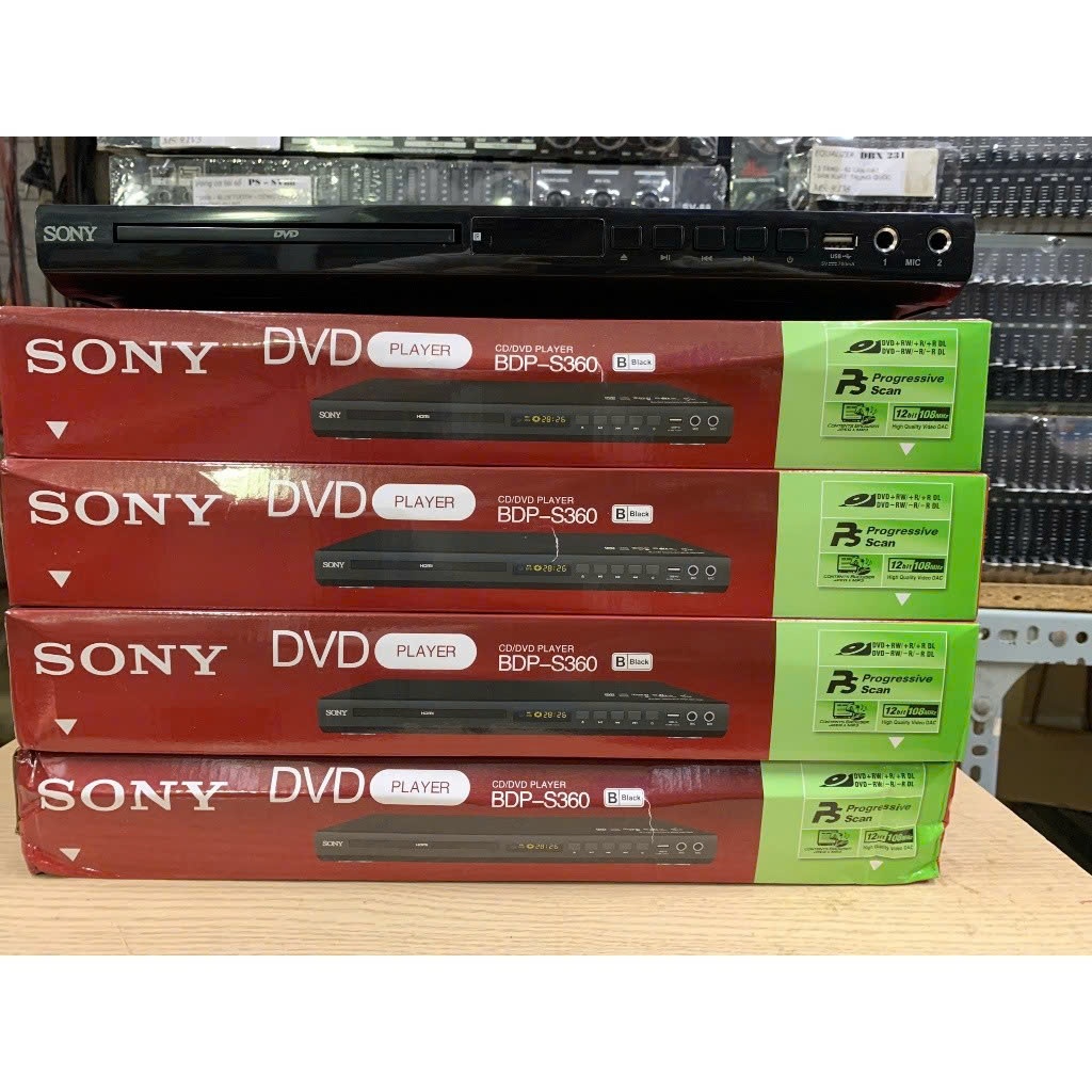 Đầu đĩa DVD HDMI Sony Cao Cấp BDP-S 360, USB- HDMI