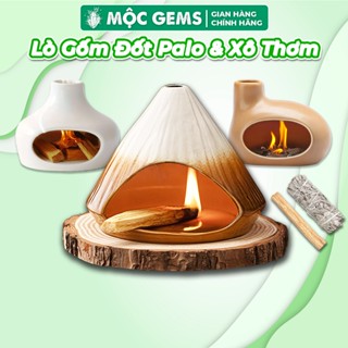  Lò Gốm Sứ Dùng Đốt Palo & Xô Thơm Mộc Gems Dùng Thanh Tẩy Nhà Cửa 