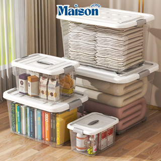  Thùng Nhựa Đựng Đồ Đa Năng Trong Suốt Có Nắp Hộp Đựng Quần Áo Đồ Dùng Sinh Hoạt 