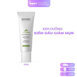  Kem Dưỡng Laboratorios Babé Cho Da Dầu Mụn Stop AKN Mattifying Moisturiser  50ml  