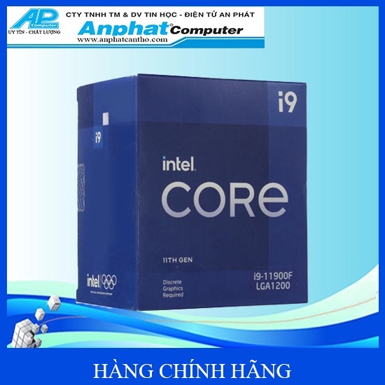 Bộ vi xử lý CPU Intel Core i9-11900F 2.5GHz turbo up to 5.2Ghz, 8C/16T, 16MB Cache, Socket LGA 1200 