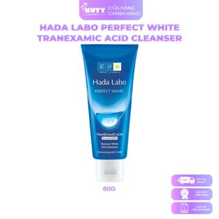  Kem Rửa Mặt Dưỡng Sáng Mờ Thâm Hada Labo Perfect White Tranexamic Acid Cleanser  80g  