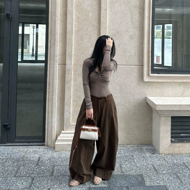 𝐛𝐲𝐂𝐡𝐚𝐧𝐡 - Quần Ống Thụng