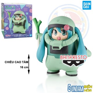  Mô hình Figure Banpresto GUNDAM 45TH×HATSUNE MIKU FIGURE ZAKU COSTUME  HATSUNE MIKU VER.  