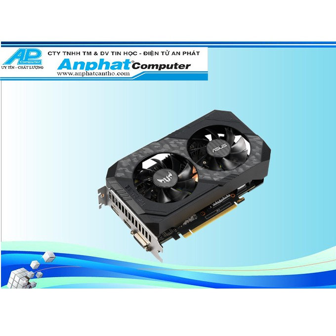 VGA  ASUS TUF GTX 1660 6G Gaming (NVIDIA Geforce/ 6GB/ GDDR5/ 192Bit) - Hàng chính hãng - BH 36 thán