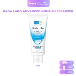 Kem Rửa Mặt Dưỡng Ẩm Hada Labo Advanced Nourish Hyaluronic Acid Cleanser (80g)