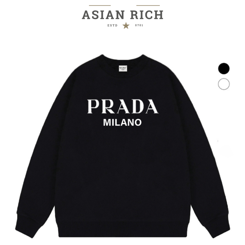 Áo Sweater Asian Rich Premium Nỉ Essentials