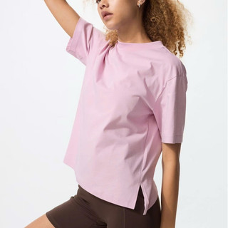  Màu mới - Áo thun cotton tay ngắn nữ airism cổ cao Un1 xuất khẩu có Big size 