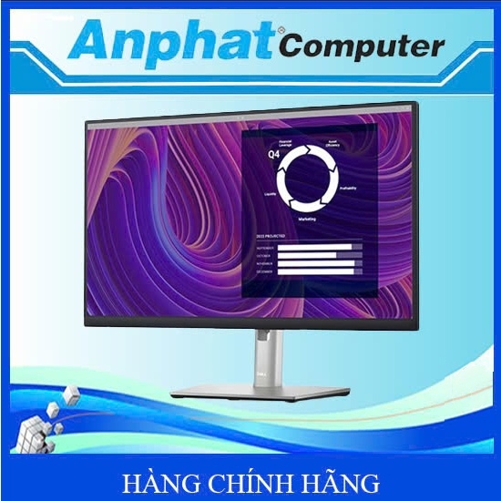 Màn hình LCD Dell P2423D 23.8" IPS QHD 2K (2560 x 1440) 60Hz/5ms/HDMI/DP/USB - Hàng Chính Hãng - Bảo