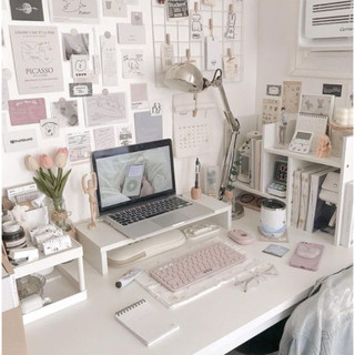  Kệ Gỗ MDF Siêu To Decor Bàn Học Đựng Sách Vở Giá Sách Gỗ COLEEN 