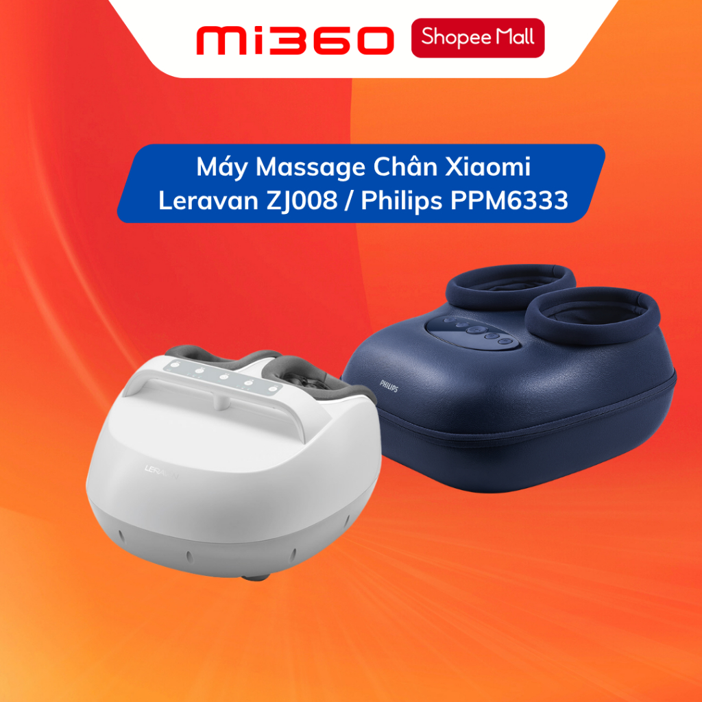  Máy massage bấm huyệt chân Xiaomi Leravan LJ-ZJ008 - Massage nhiệt - Mô phỏng tay người 