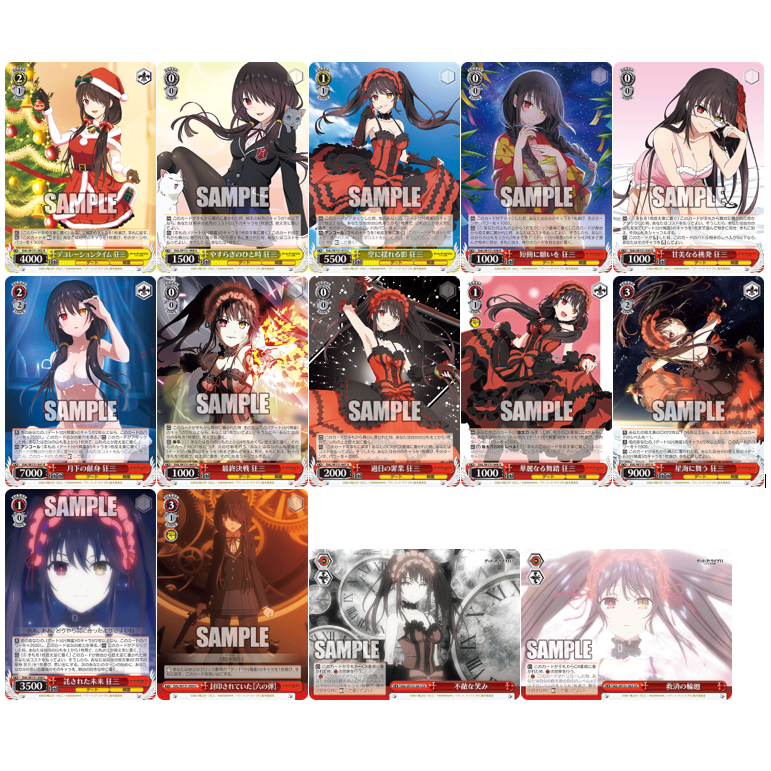 [Weiss Schwarz] Thẻ bài Date A Live Tokisaki Kurumi card