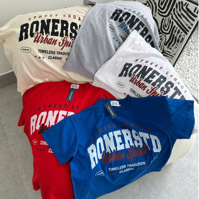 Áo thun BOXY Local Brand THE RONER "Spirit" 100% Cotton Form Rộng Nam Nữ Unisex | BigBuy360 - bigbuy360.vn