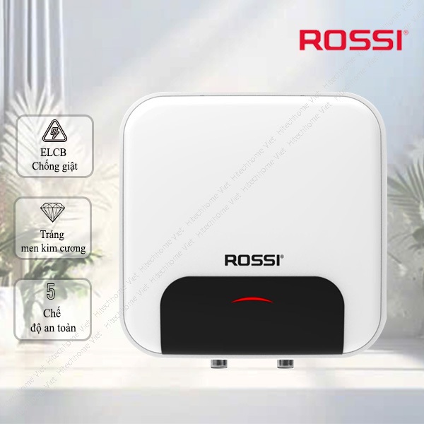 Bình nóng lạnh Rossi 15lit 20lit 30lit Blanc thanh Magie kép bảo hành 20 Năm