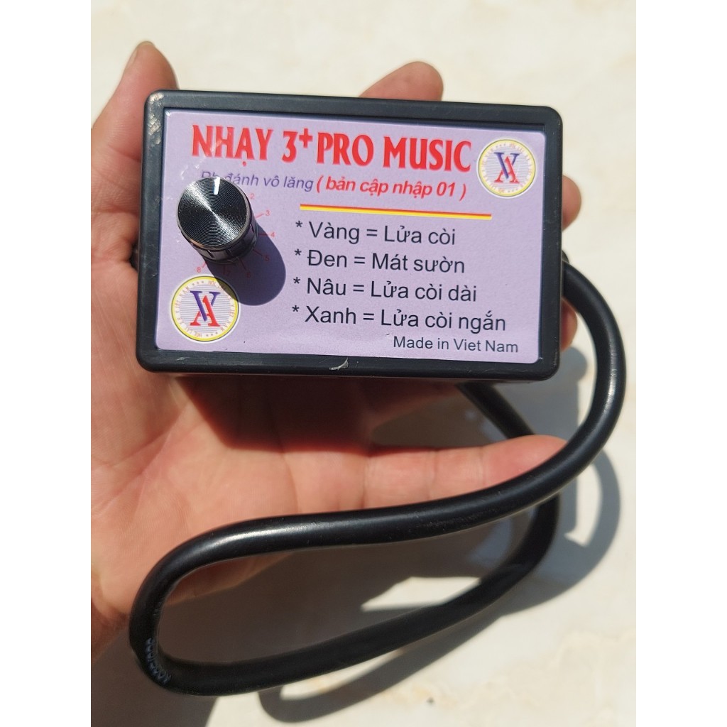 Nhại còi 3 pro 12 bài, điện auto 12v, 24v, còi hơi, còi điện