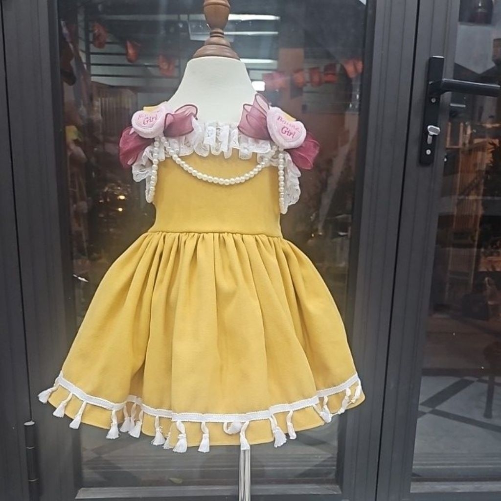 Váy loli barbie sz 100 (14-16kg)