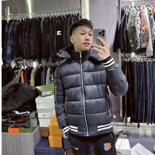 Áo Khoác Gió Phao Siêu Cấp DSQ 411 Chất Liệu Chất Liệu Bông Thổi Mềm Ấm Thời Trang Nam Cao Cấp 