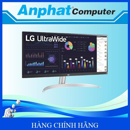 Màn hình LCD UltraWide LG 29WQ600-W (29inch/2560 x 1080/IPS/75Hz/5ms/Loa) màu trắng - Hàng Chính Hãn