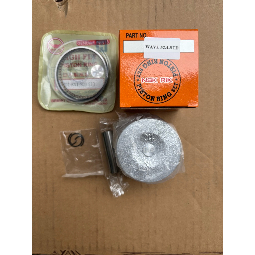 Piston+xét măng WAVE 110,CỐT( 0) (lưu ý lắp cho xe máy trung quốc)