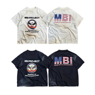  MBI | USA UNIVERSITY WASHED T | madeby.illustration áo thun wash cotton 2 chiều 